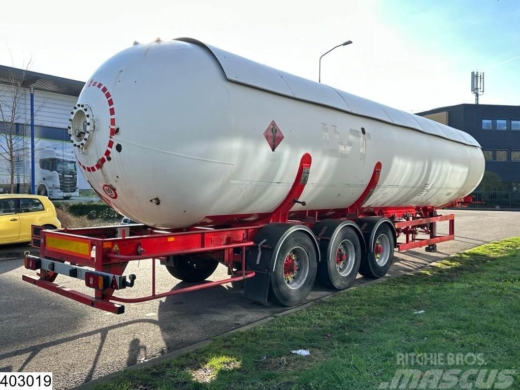 Metaco Gas 56277 Liter, LPG GPL  gas tank, Gaz, 1 Compart Tanker semi-trailers