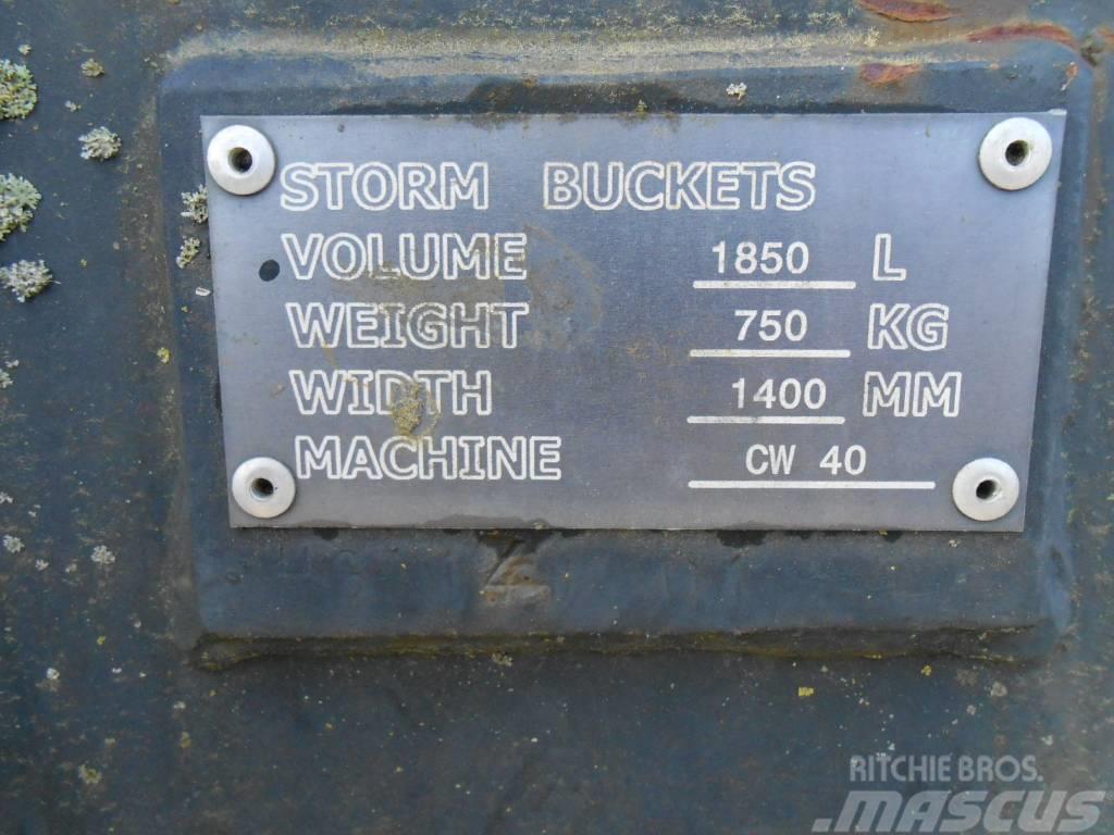  Storm GEBRUIKTE DIEPLEPEL CW40 1400mm Buckets