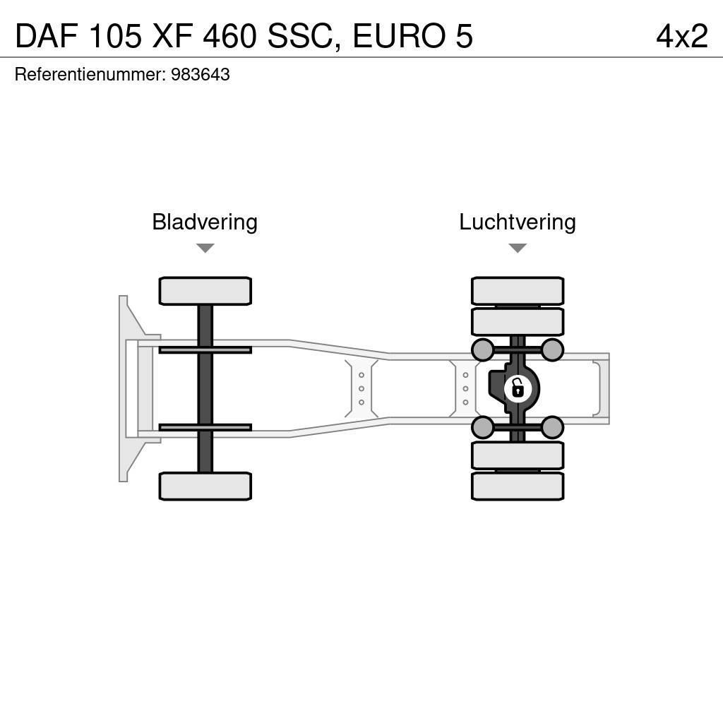 DAF 105 XF 460 SSC, EURO 5 Trekkers