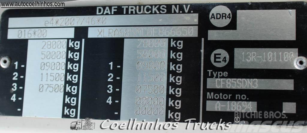DAF CF85.360 Platte bakwagens