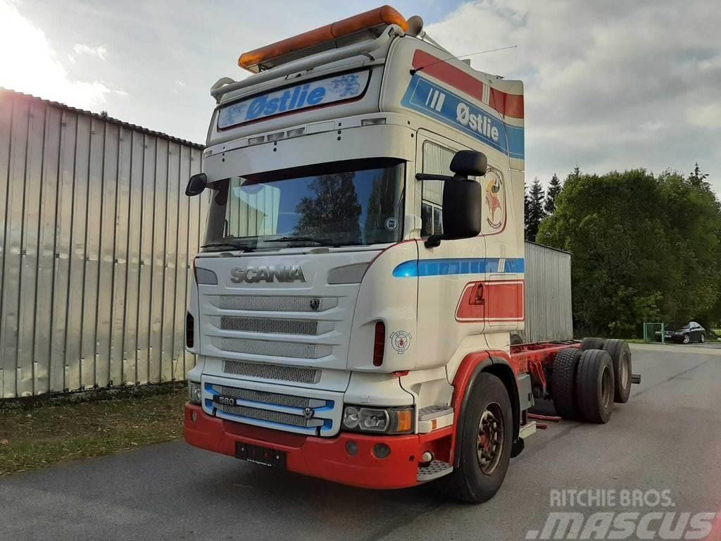 Scania R560 6X2 CHASSY 412kW Chassis met cabine
