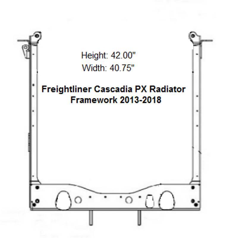 Freightliner Cascadia Radiators