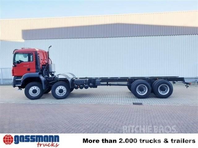 MAN TGS 41.480 8X6 BB Chassis met cabine