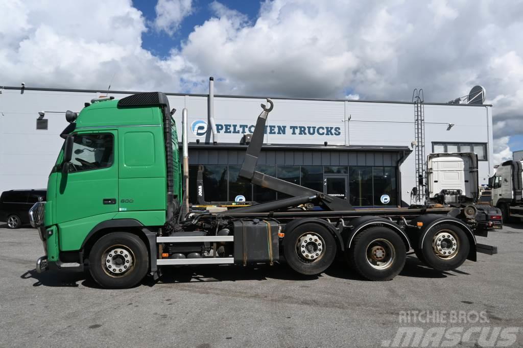Volvo FH16 600 8x2 Koukku Hook lift trucks