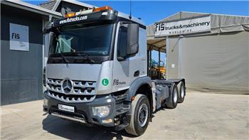 Mercedes-Benz AROCS 2843 6x4 chassis ready for tipper