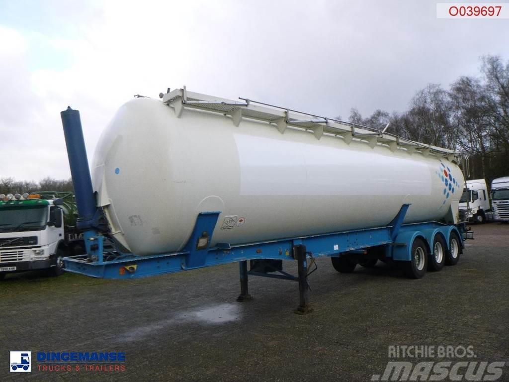 Feldbinder Powder tank alu 60 m3 (tipping) Tipper semi-trailers