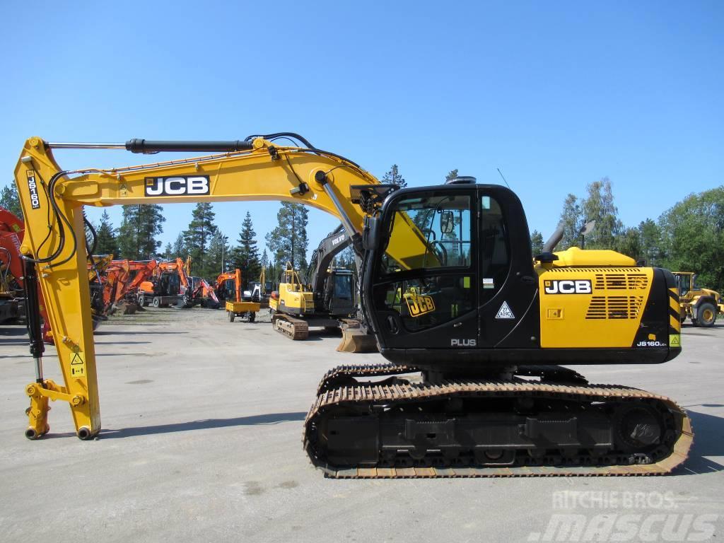 JCB JS160LC UUDET TELAKETJUT Crawler excavators
