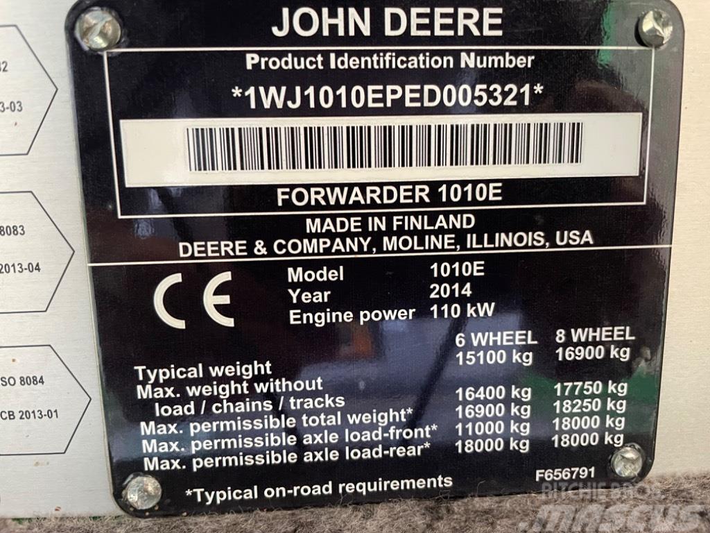 John Deere 1010 E Forwarders