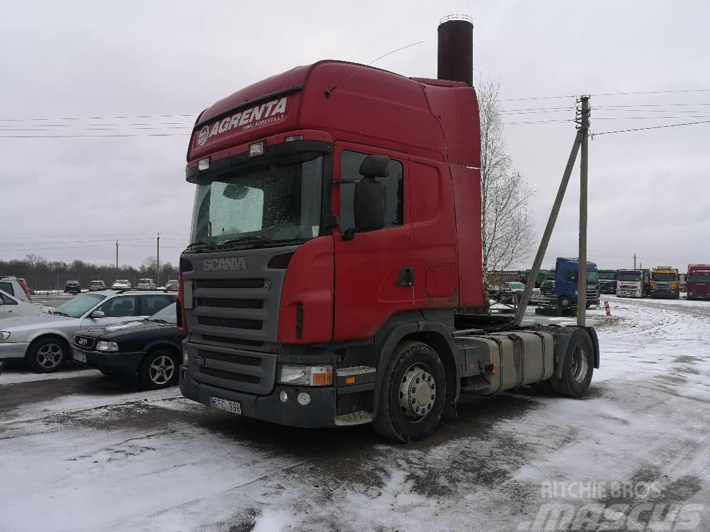 Scania R420 Top Line Manual Tractor Units