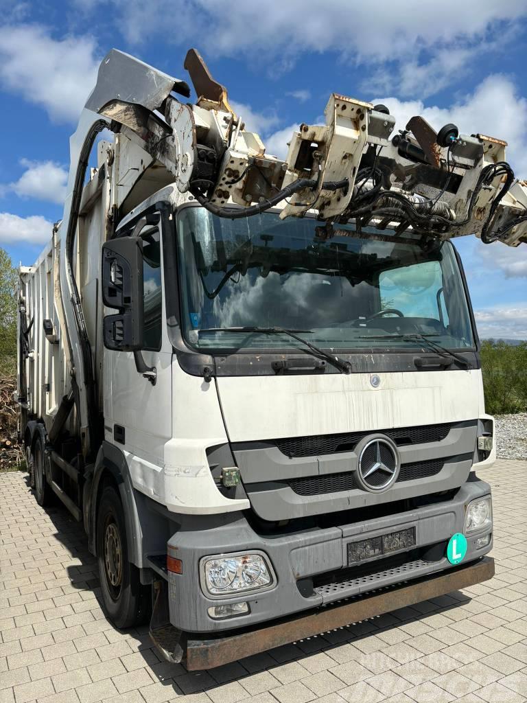 Mercedes-Benz 2532 MP3 Überkopflader FAUN Müllwagen Waste trucks