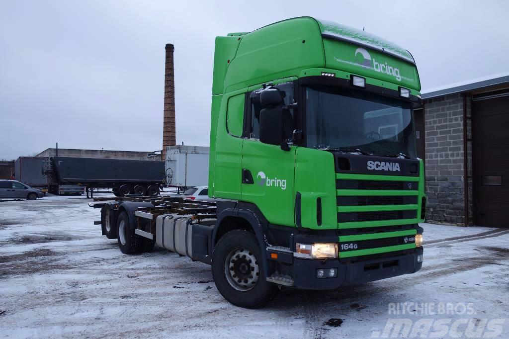 Scania R164 GB6X2NB 480 Container Frame trucks
