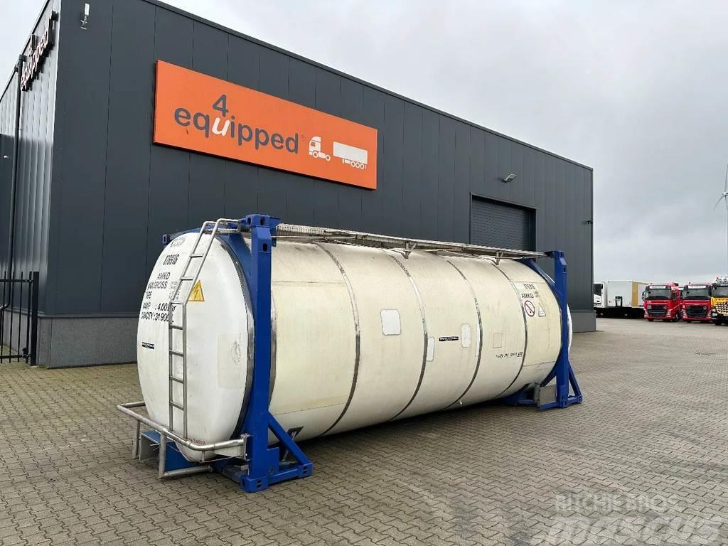 Van Hool 20FT SWAPBODY 30.900L, UN PORTABLE T11, 5Y+CSC ins Tank containers
