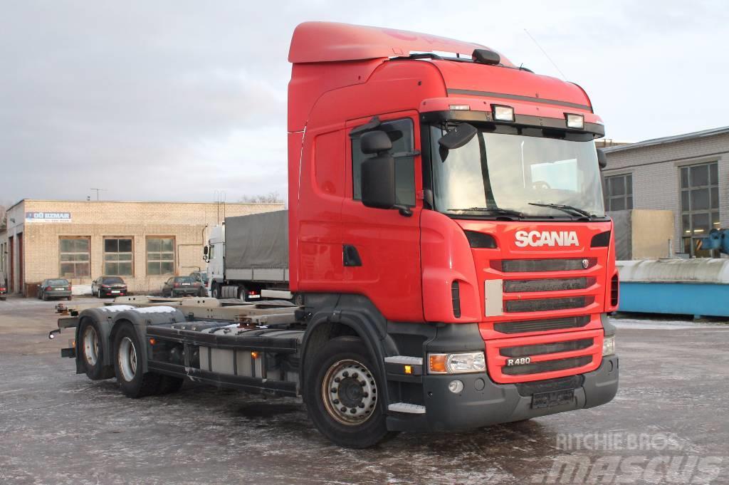 Scania R480 LB6X2HNB Container Frame trucks
