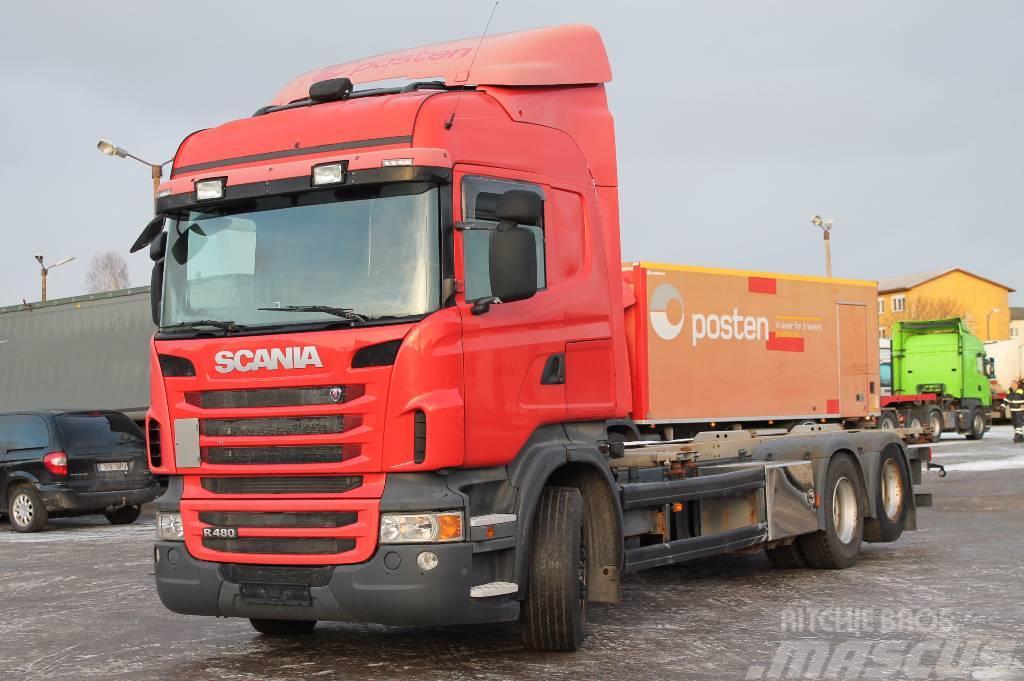 Scania R480 LB6X2HNB Container Frame trucks