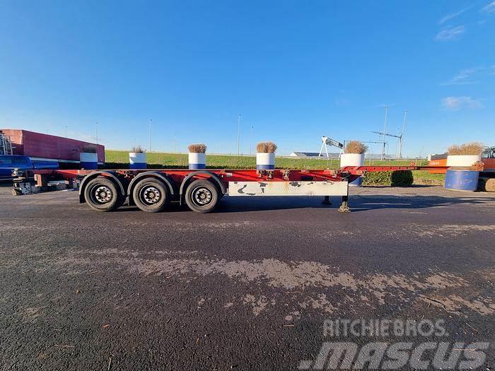 Krone SD 27 | Air suspension | SAF disc | All connection Containerframe semi-trailers