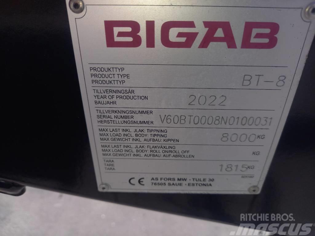 Bigab BT8 Dump trailers