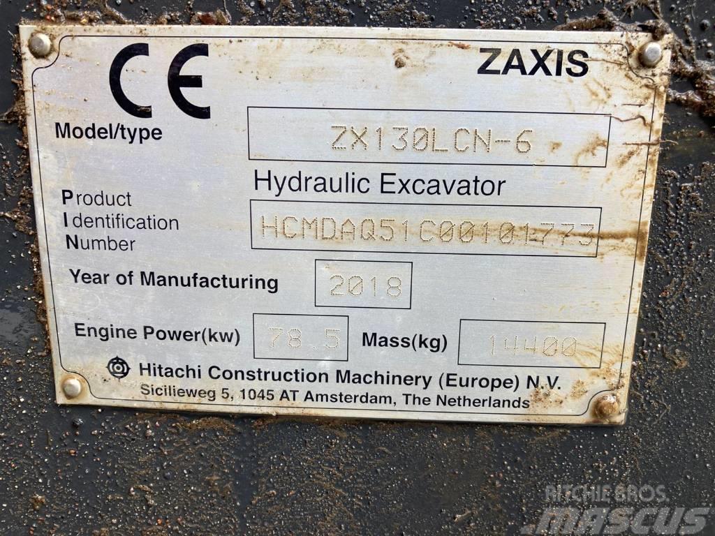 Hitachi Zaxis 130 lcn-6 Midi excavators  7t - 12t