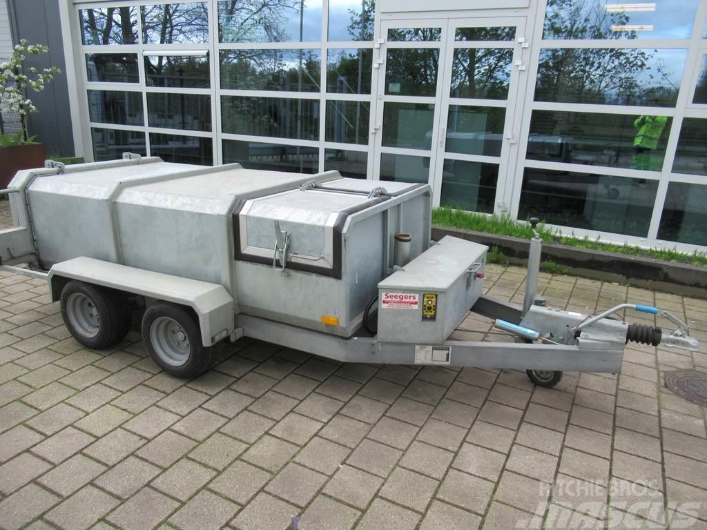  E.S.V.E AWK 2000 Kipper Gesloten Vloeistof Contain Box body trailers