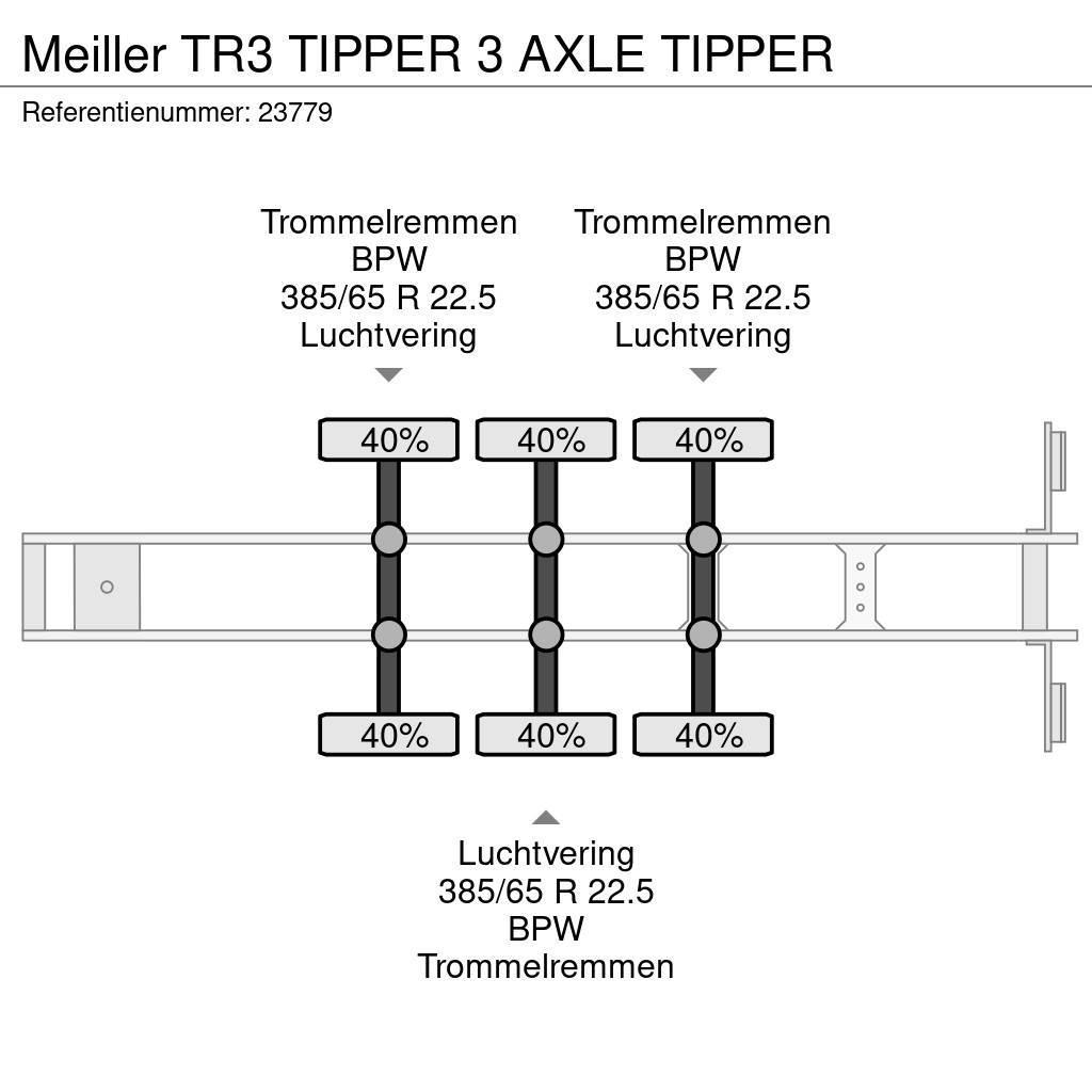 Meiller TR3 TIPPER 3 AXLE TIPPER Tipper semi-trailers