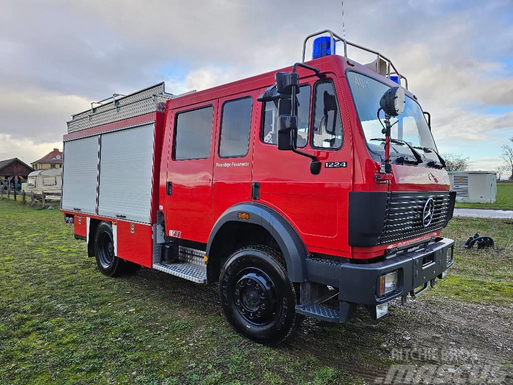 Mercedes-Benz 1224 AF 4x4  Feuerwehr Autobomba Firetruck Fire trucks