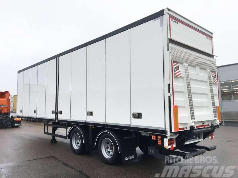 Kel-Berg D500V CITY SKAPTRAILER Box body semi-trailers