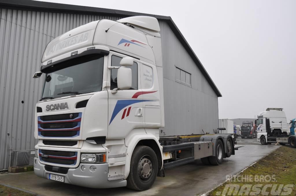 Scania R490 LB6X2MNB Container Frame trucks
