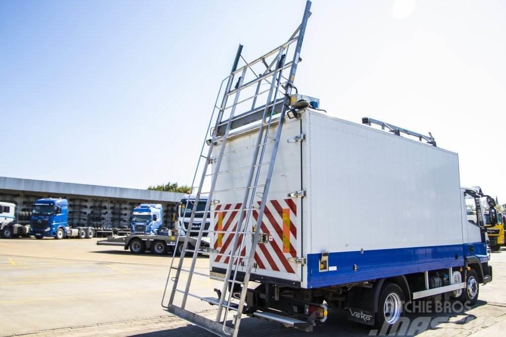 Iveco EUROCARGO 90E18- E5 +Porte-bagages réglable Box body trucks