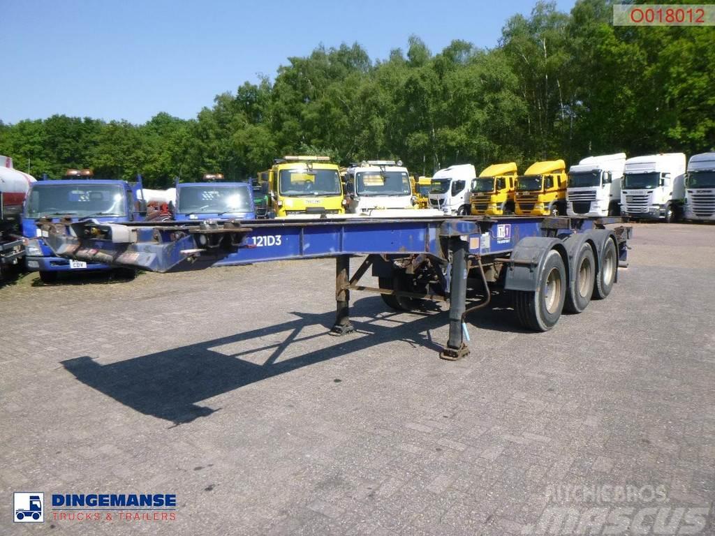 Dennison Container trailer 20-30-40-45 ft Containerframe semi-trailers