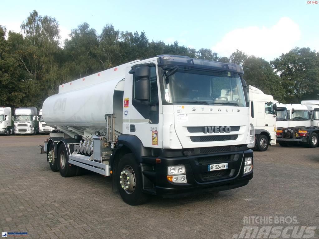 Iveco AD260S31Y/PS 6x2 fuel tank 18.5 m3 / 5 comp Tanker trucks