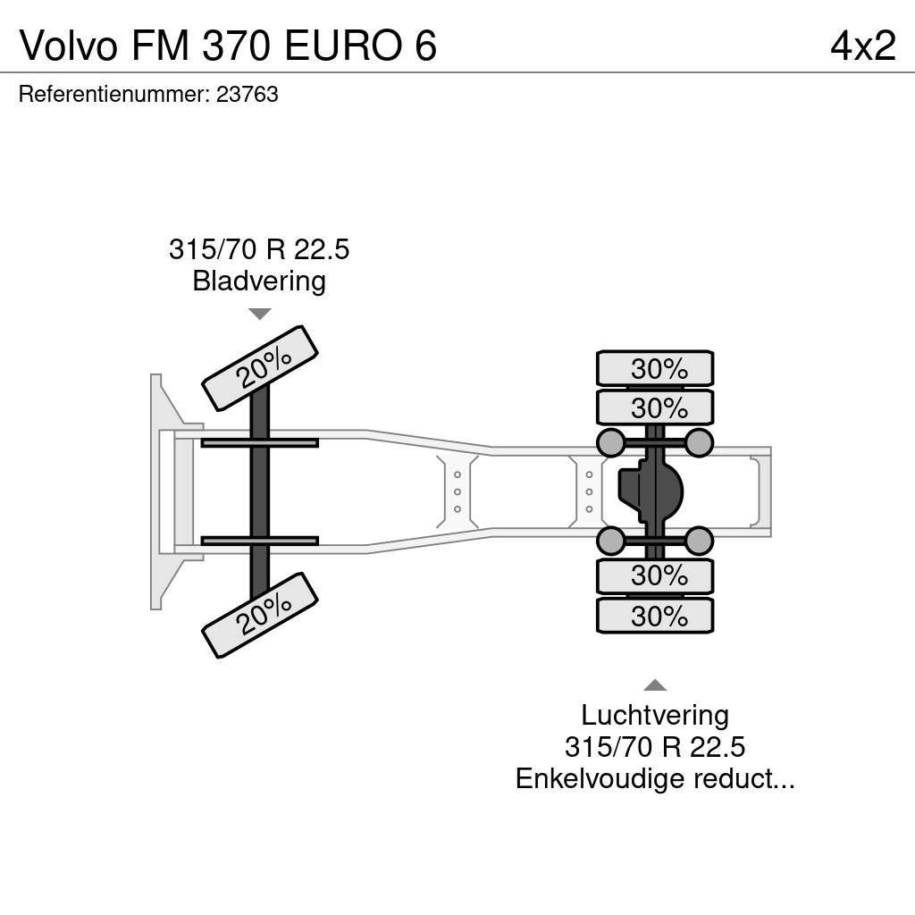 Volvo FM 370 EURO 6 Tractor Units