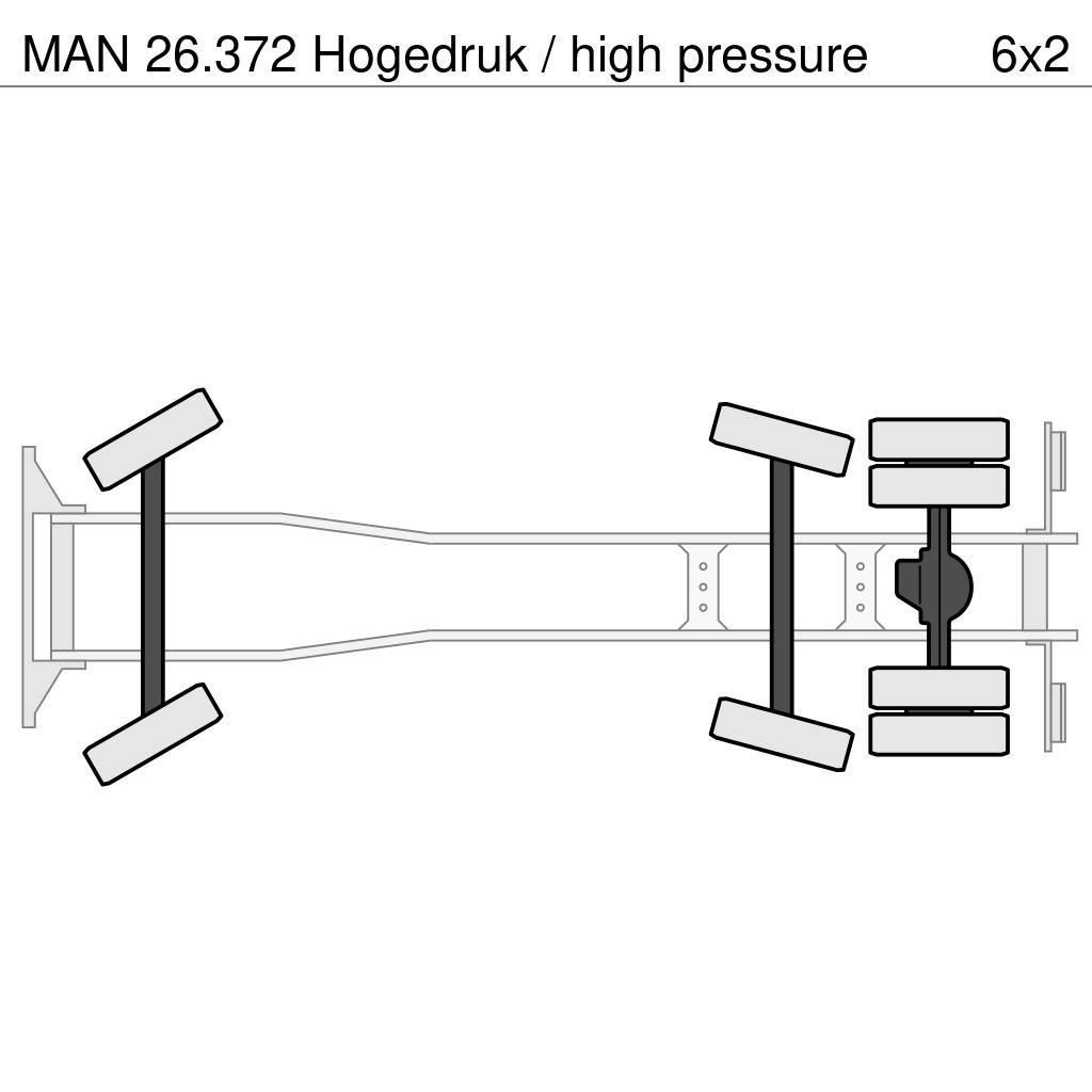 MAN 26.372 Hogedruk / high pressure Combi / vacuum trucks