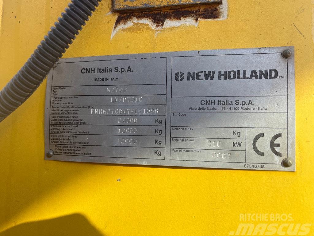 New Holland W 270 B Wheel loaders