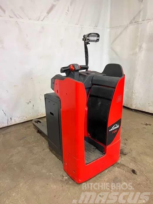 Linde T20SF 100cm forks with scale 2018y Low lifter with platform