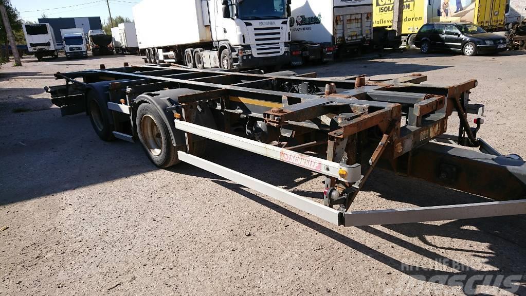  Scanslep OS2-W190ZL BOGGIKJERRE Containerframe trailers