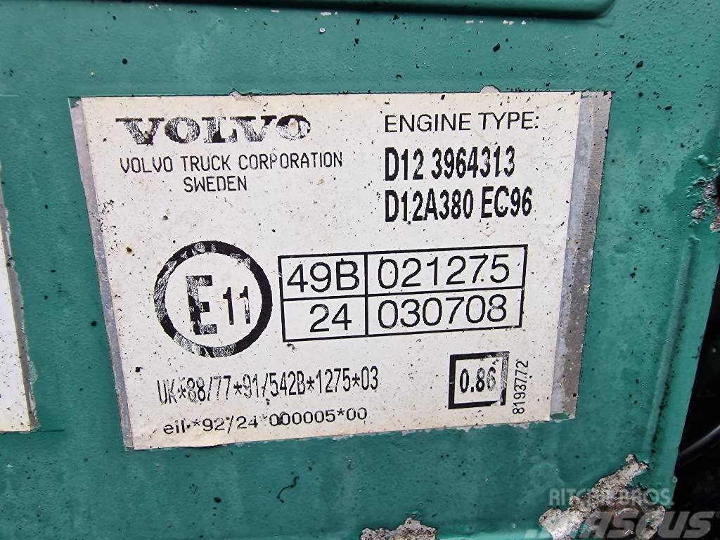 Volvo D12A380/1850 EC96 Engines