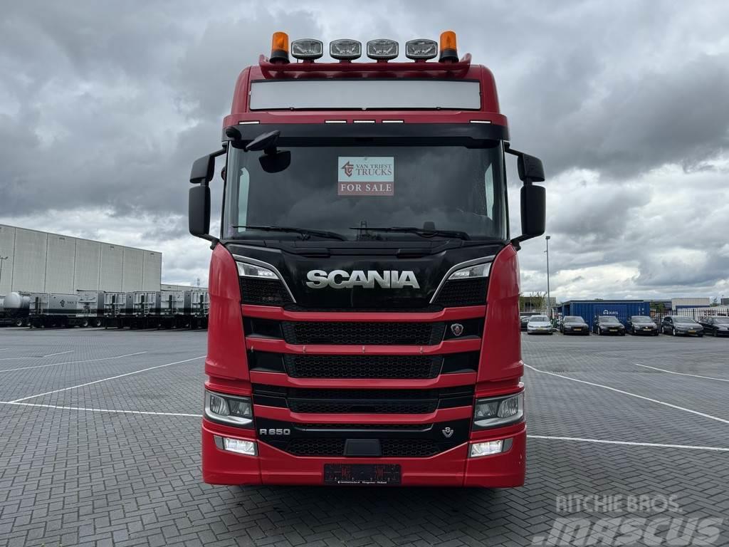 Scania R650 6X4 full air, retrader, NO EGR Tractor Units