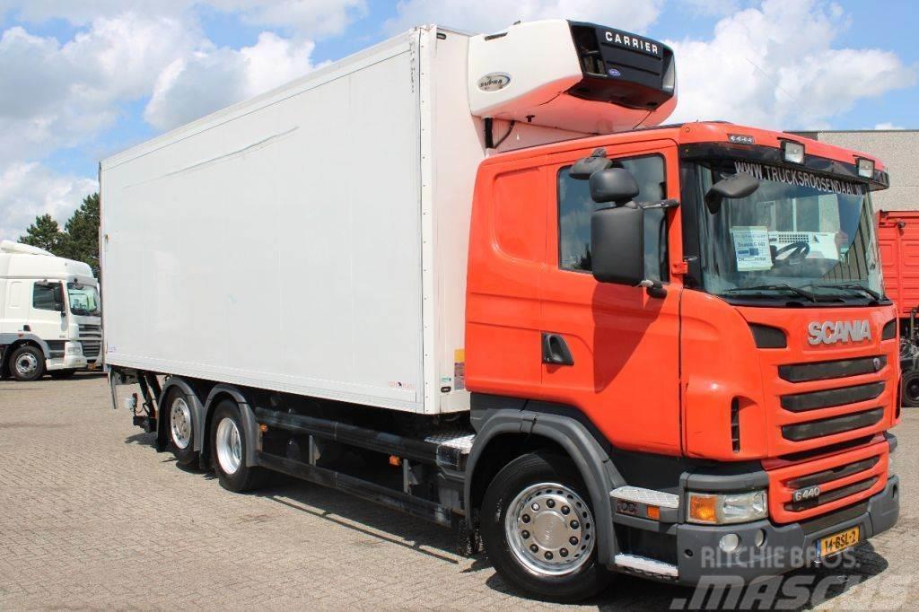 Scania G 440 + 6x2 + carrier + euro 5 + lift Temperature controlled trucks