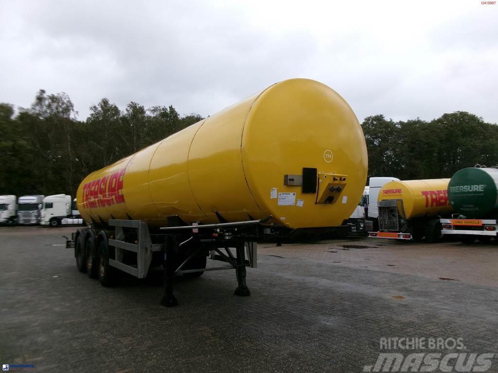  Clayton Food (beer) tank inox 30 m3 / 1 comp Tanker semi-trailers