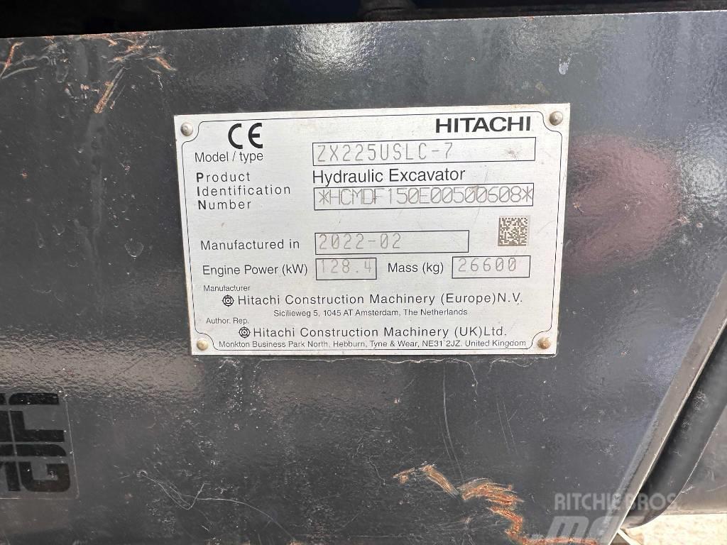 Hitachi ZX 225 uslc-7 Crawler excavators