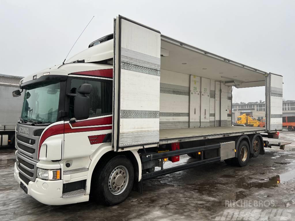 Scania P410DB6X2*4HNB ref.body +full side opening, EURO 6 Temperature controlled trucks