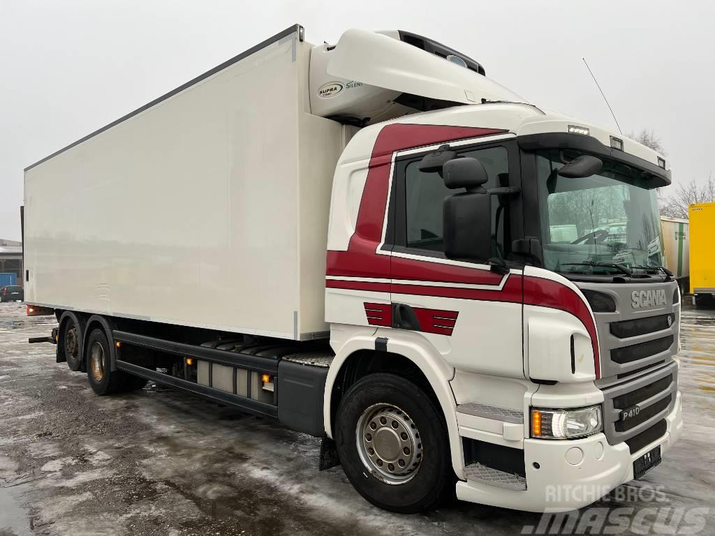 Scania P410DB6X2*4HNB ref.body +full side opening, EURO 6 Temperature controlled trucks