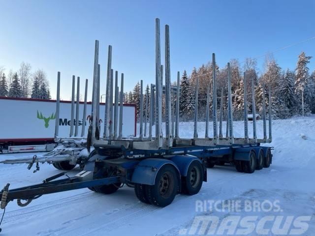 Wilma Puutavaraperävaunu 10.5m rungolla Timber trailers