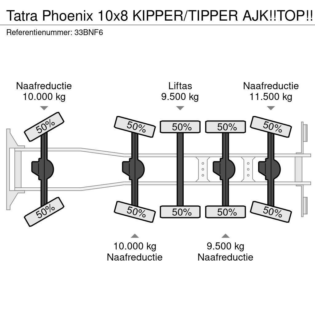 Tatra Phoenix 10x8 KIPPER/TIPPER AJK!!TOP!! Tipper trucks