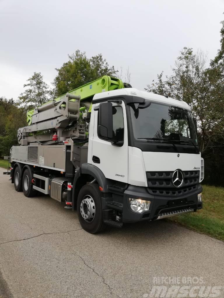 Mercedes-Benz Actros 2640 mit Zoomlion ZL 36 Concrete trucks