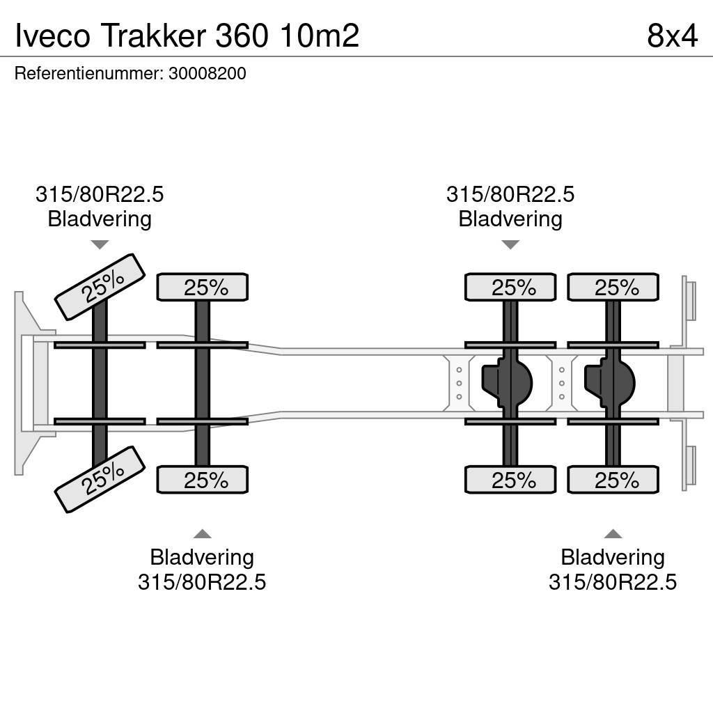 Iveco Trakker 360 10m2 Concrete trucks