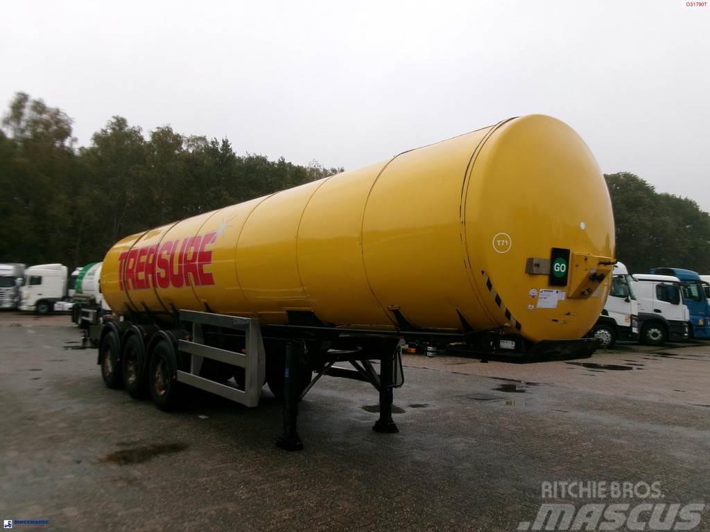  Clayton Food (beer) tank inox 30 m3 / 1 comp Tanker semi-trailers