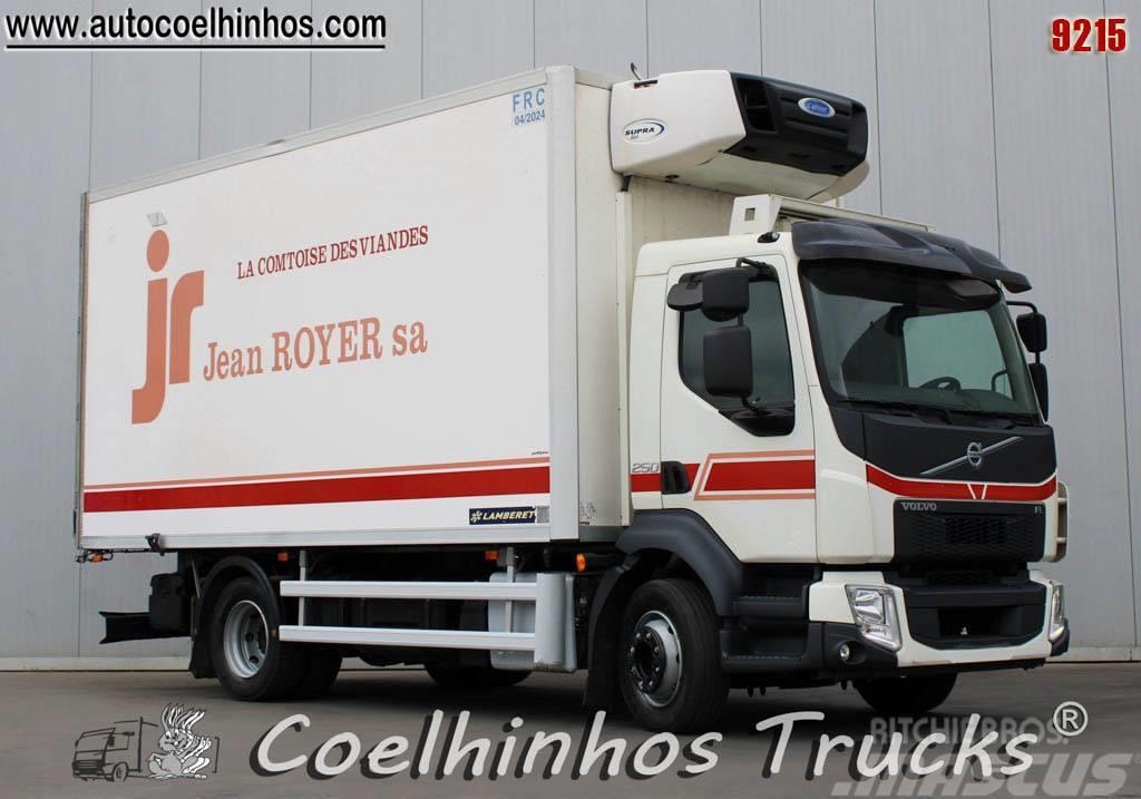 Volvo FL 250  Carrier + Lamberet Temperature controlled trucks