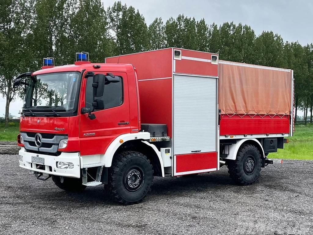 Mercedes-Benz Atego 1326 Tarpaulin / Canvas Box Truck Fire trucks