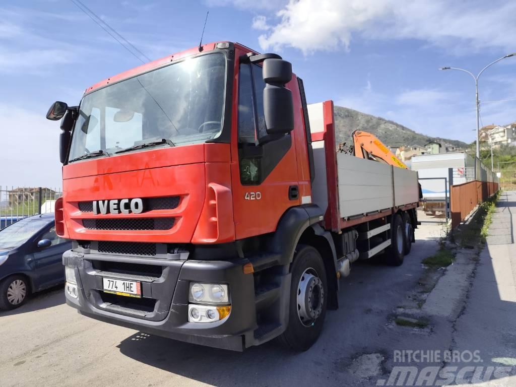 Iveco STRALIS CUBE AS260S42Y Crane trucks