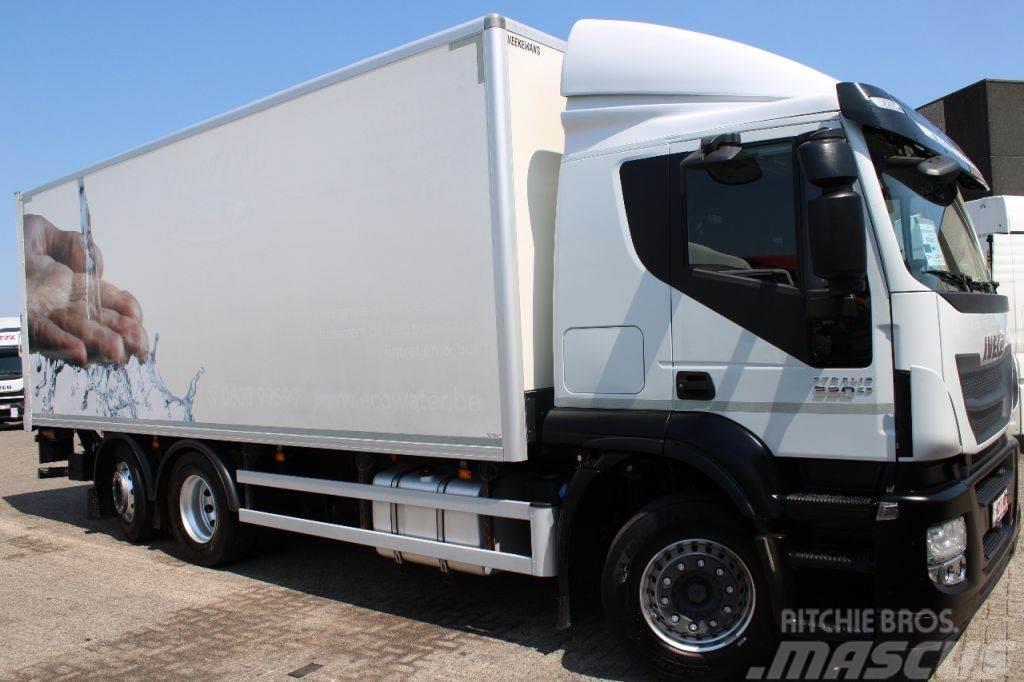 Iveco Stralis 330 + 6X2 + EURO 6 + LIFT Box body trucks